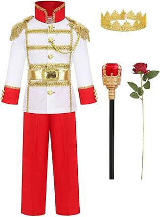 TBUIALL Toddler Girls Clothes Boys Charming Costume Halloween Cosplay Dress Up Birthday Outfits For Toddler Champagne